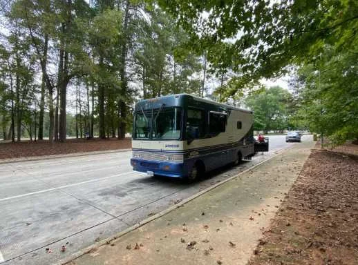 Rv interstae parking